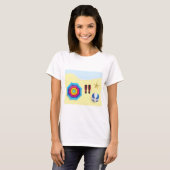 T-shirt Sur La Plage (Devant entier)