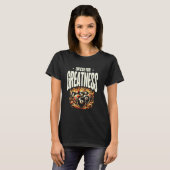T-shirt Sur la queue pour la grandeur Queue de billard Pis (Devant entier)