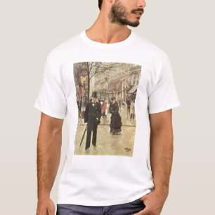 T-shirt Sur le boulevard