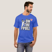 T-shirt Sur le cricket de traction (Devant entier)