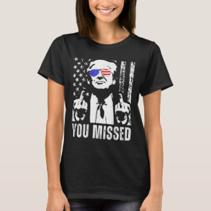 T-shirt (sur le dos) Trump 2025 Us American Flag vous a ma