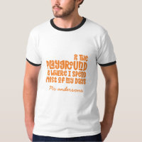 Sur le terrain de jeu typographie moderne cadeau e