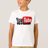 T-shirt sur le thème de YouTube (Devant)