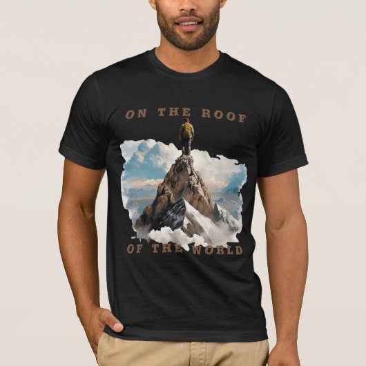 T-shirt Sur Le Toit Du Monde (Devant)