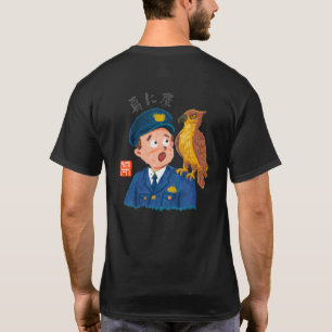 T-shirt Sur l'épaule faucon (Katani Taka)