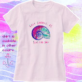 T-Shirt sur les coquillages de Gulf Shores Beach A