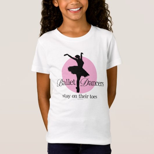 T-Shirt Sur les orteils (Ballet) (Devant)