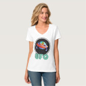T-shirt sur l'espace (Devant entier)