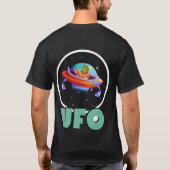 T-shirt sur l'espace (Dos)