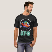 T-shirt sur l'espace (Devant entier)