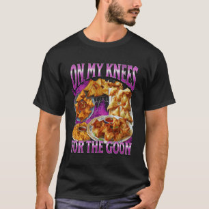 T-shirt Sur Mes Genoux Drôle De Rangoon De Crabe Mème Grap