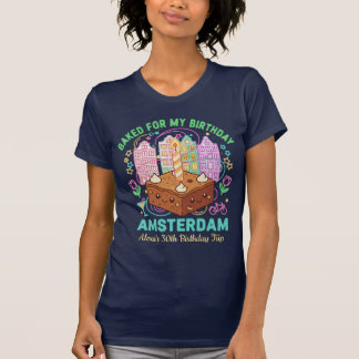 T-shirt sur mesure Amsterdam Anniversaire