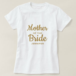 T-shirt sur mesure de la mère de la mariée