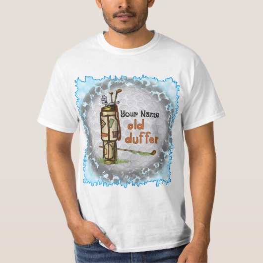 T-shirt sur mesure Old Duffer Golf (Devant)