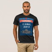 T-shirt sur mesure pour hommes (Devant entier)