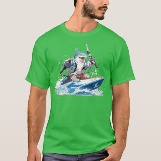 T-shirt sur un Jet Ski