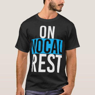 T-shirt Sur Vocal Reest drôle Chanteur chantant groupe de