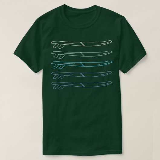 T-shirt Surboard vintage (Design devant)