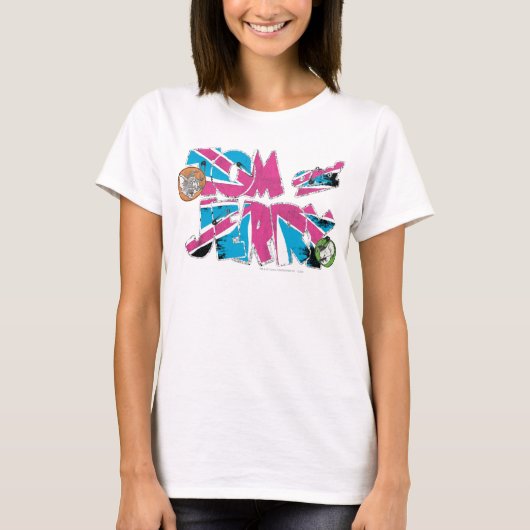 T-shirt Surcharge Tom et Jerry UK (Devant)