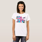 T-shirt Surcharge Tom et Jerry UK (Devant entier)