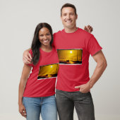 T-shirt Surdimensionné en or (Unisexe)