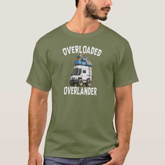 T-shirt Surdimensionné Surchargé (Devant)