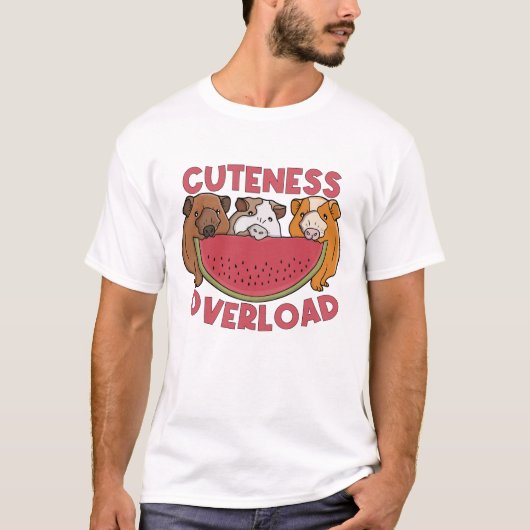 T-shirt Surdose de cutesse (Devant)