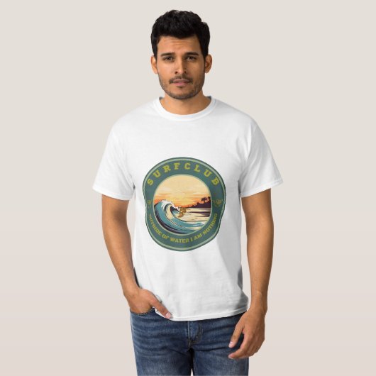 T-shirt surf (Devant entier)