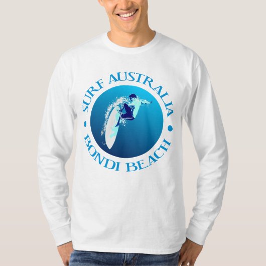 T-shirt Surf Australie (Bondi) (Devant)