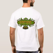 T-shirt Surf Ava (vert/or) du Samoa (Dos)