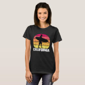 T-shirt Surf California Surfer Surf (Devant entier)