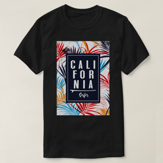 T-shirt Surf californien (Design devant)