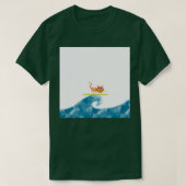 T-shirt surf cAT (Design devant)