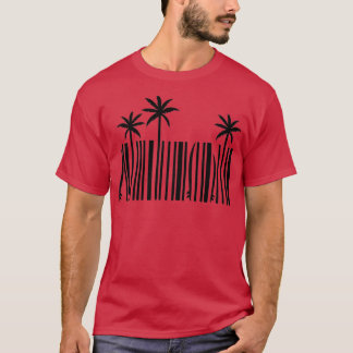 T-shirt Surf code-barres surf conception T
