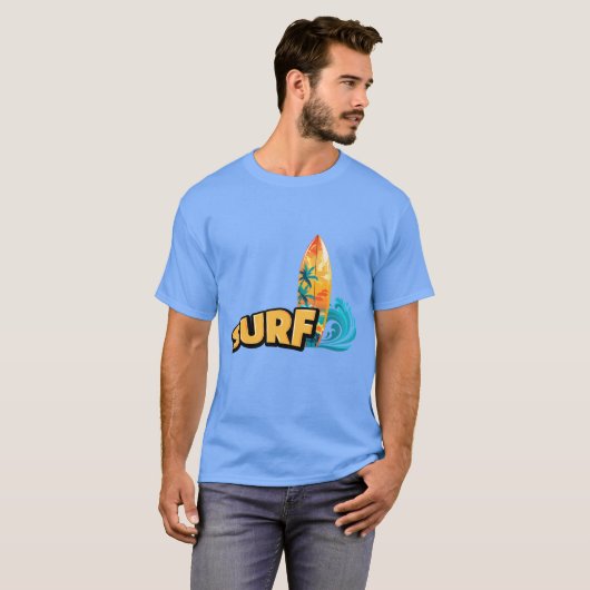 T-shirt Surf Cool Surf (Devant entier)