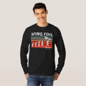 T-shirt Surf d'aile Foil Wingsurf Wing Foiling (Devant entier)