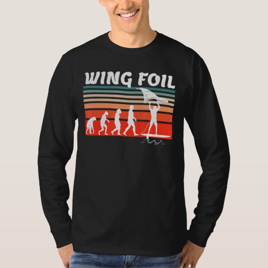 T-shirt Surf d'aile Foil Wingsurf Wing Foiling (Devant)