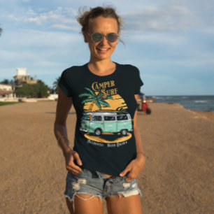 T-shirt Surf de camping