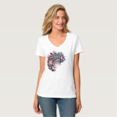 T-shirt Surf de corps d'esprit pour des femmes (Devant entier)