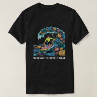 T-shirt Surf de Crypto