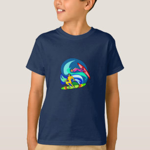 T-shirt Surf de la vague -