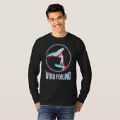 T-shirt Surf de l'aile à froid (Devant entier)
