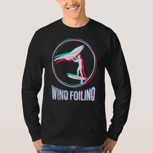 T-shirt Surf de l'aile à froid (Devant)