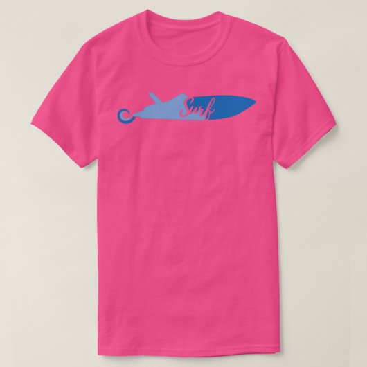 T-shirt surf de sillage surf surf surf 1 (Design devant)