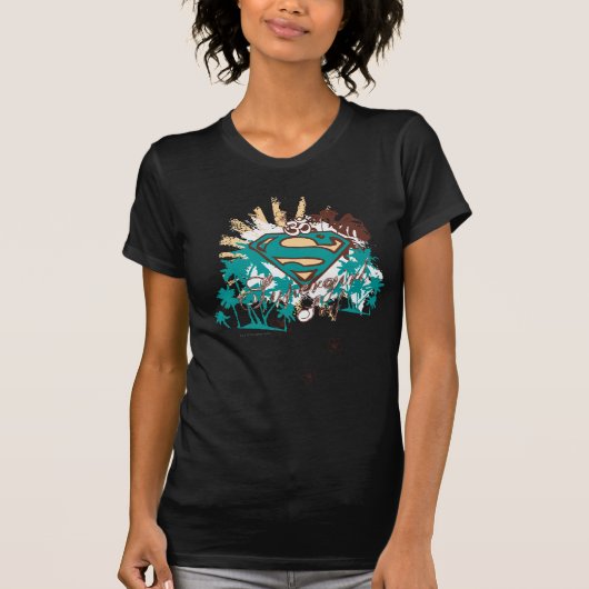 T-shirt Surf de Supergirl (Devant)