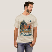 T-shirt Surf des dunes d'Arrakis (Devant entier)