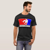 T-shirt surf des neiges (Devant entier)