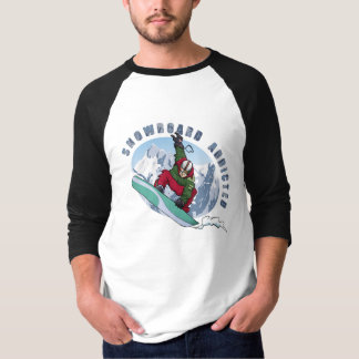 T-shirt Surf des neiges dépendant