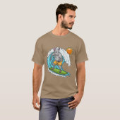 T-shirt Surf d'été de rat (Devant entier)