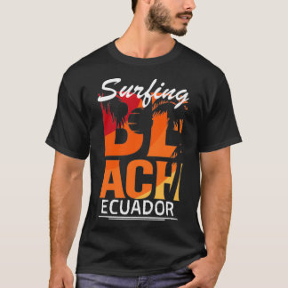 T-shirt Surf Équateur Équateur